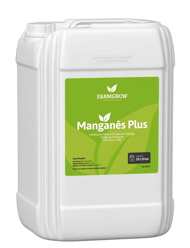 Manganês Plus — Fertilizante Mineral Simples em Solução